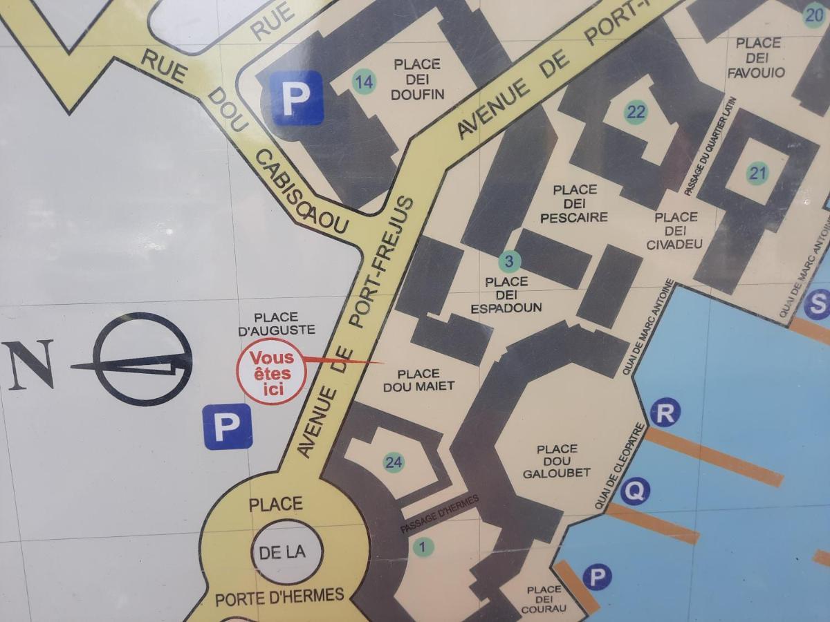 דירות Fréjus Coeur Marina Climatise Terrasse Parking מראה חיצוני תמונה